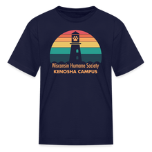 Load image into Gallery viewer, WHS Kenosha Logo Kids&#39; T-Shirt - navy
