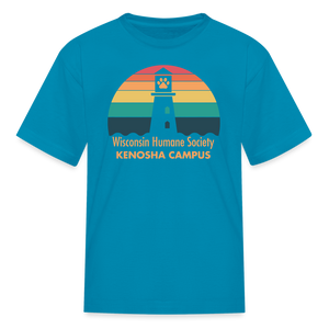WHS Kenosha Logo Kids' T-Shirt - turquoise