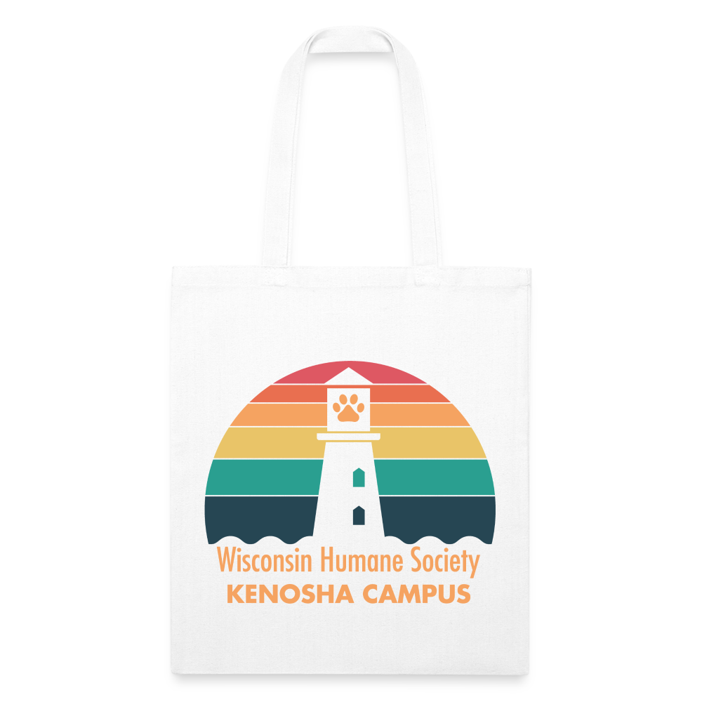 
                  
                    WHS Kenosha Logo Recycled Tote Bag - white
                  
                