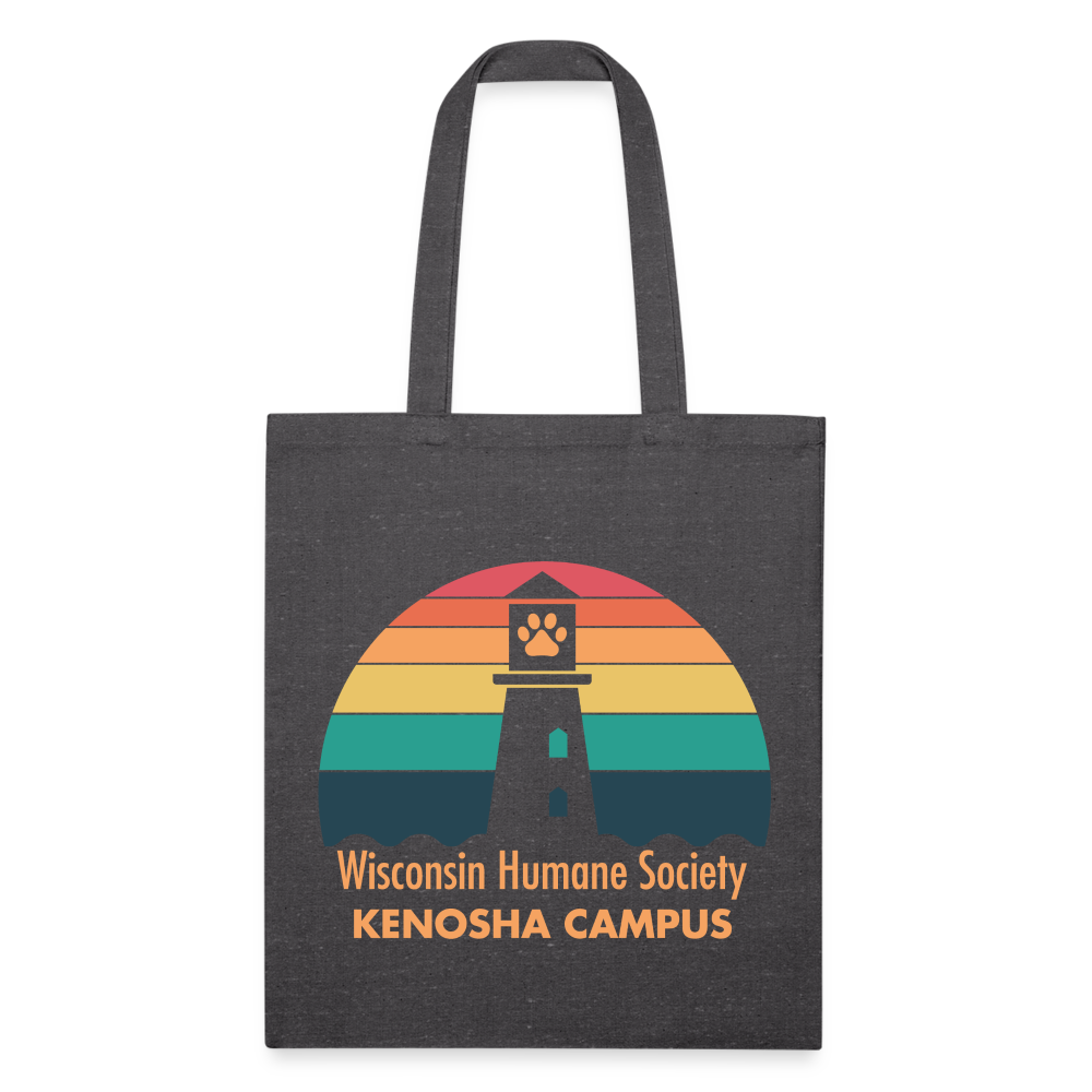 WHS Kenosha Logo Recycled Tote Bag - charcoal grey