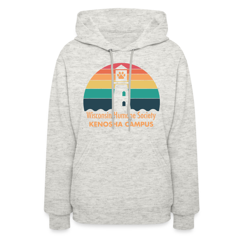 
                  
                    WHS Kenosha Logo Contoured Hoodie - heather oatmeal
                  
                