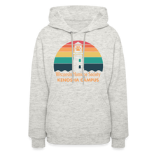 Load image into Gallery viewer, WHS Kenosha Logo Contoured Hoodie - heather oatmeal