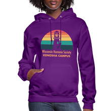 Load image into Gallery viewer, WHS Kenosha Logo Contoured Hoodie - purple