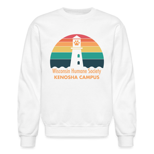 WHS Kenosha Logo Crewneck Sweatshirt - white