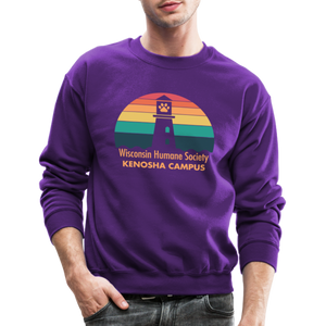 WHS Kenosha Logo Crewneck Sweatshirt - purple