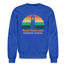 Load image into Gallery viewer, WHS Kenosha Logo Crewneck Sweatshirt - royal blue