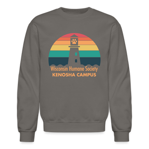 WHS Kenosha Logo Crewneck Sweatshirt - asphalt gray