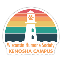 Load image into Gallery viewer, WHS Kenosha Logo Sticker - white matte