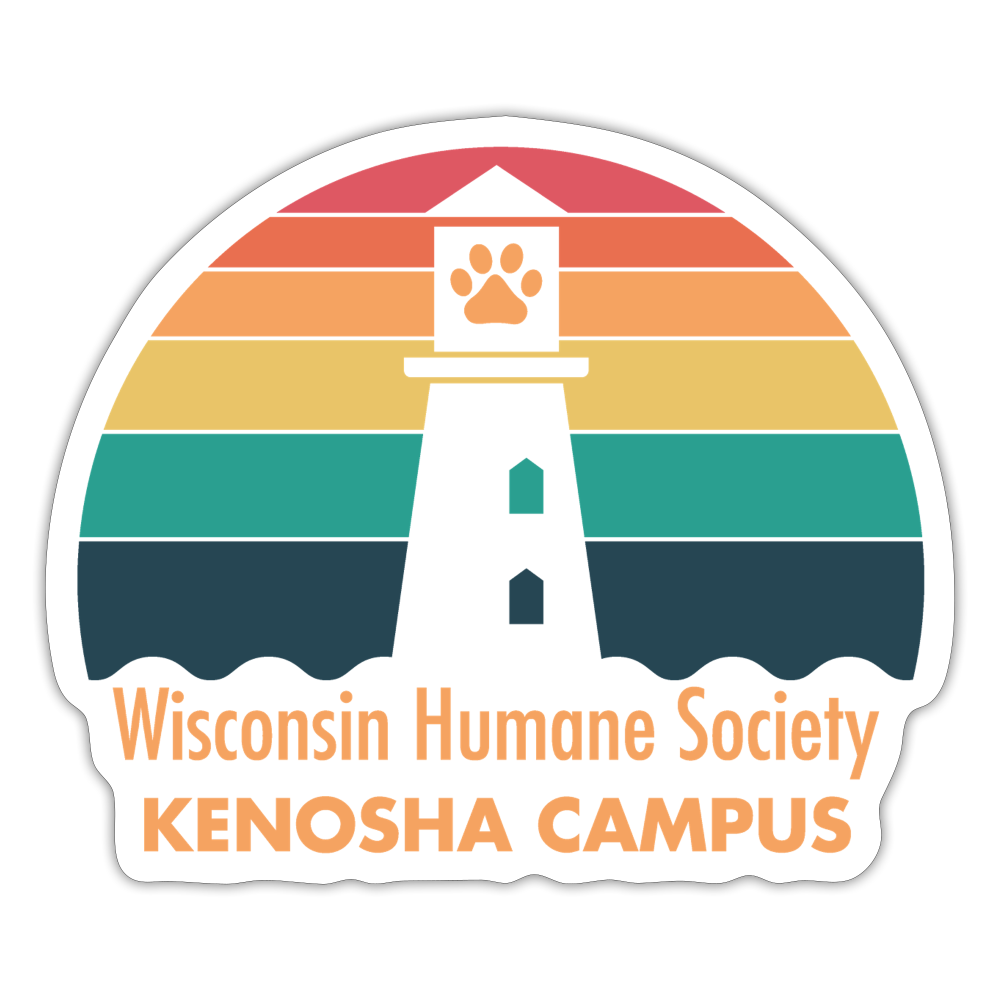 WHS Kenosha Logo Sticker – Wisconsin Humane Society