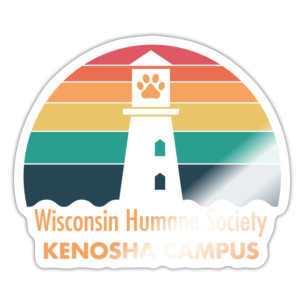 
                  
                    WHS Kenosha Logo Sticker - white glossy
                  
                