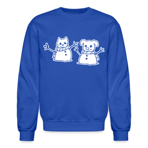 Snowfriends Crewneck Sweatshirt - royal blue
