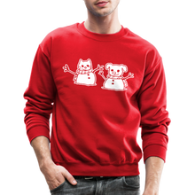 Load image into Gallery viewer, Snowfriends Crewneck Sweatshirt - red