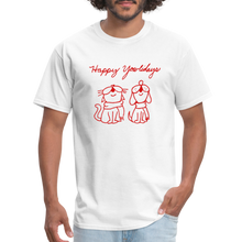 Load image into Gallery viewer, Happy Yowlidays Classic T-Shirt - white