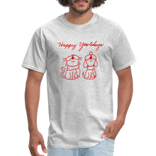Load image into Gallery viewer, Happy Yowlidays Classic T-Shirt - heather gray