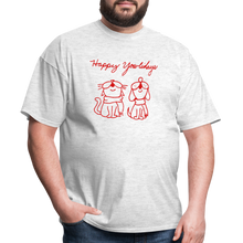 Load image into Gallery viewer, Happy Yowlidays Classic T-Shirt - light heather gray