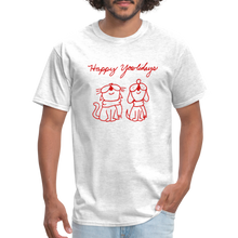 Load image into Gallery viewer, Happy Yowlidays Classic T-Shirt - light heather gray