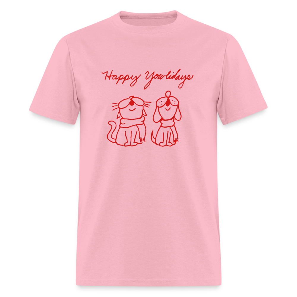 
                  
                    Happy Yowlidays Classic T-Shirt - pink
                  
                