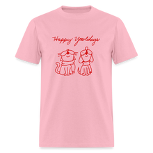 Load image into Gallery viewer, Happy Yowlidays Classic T-Shirt - pink