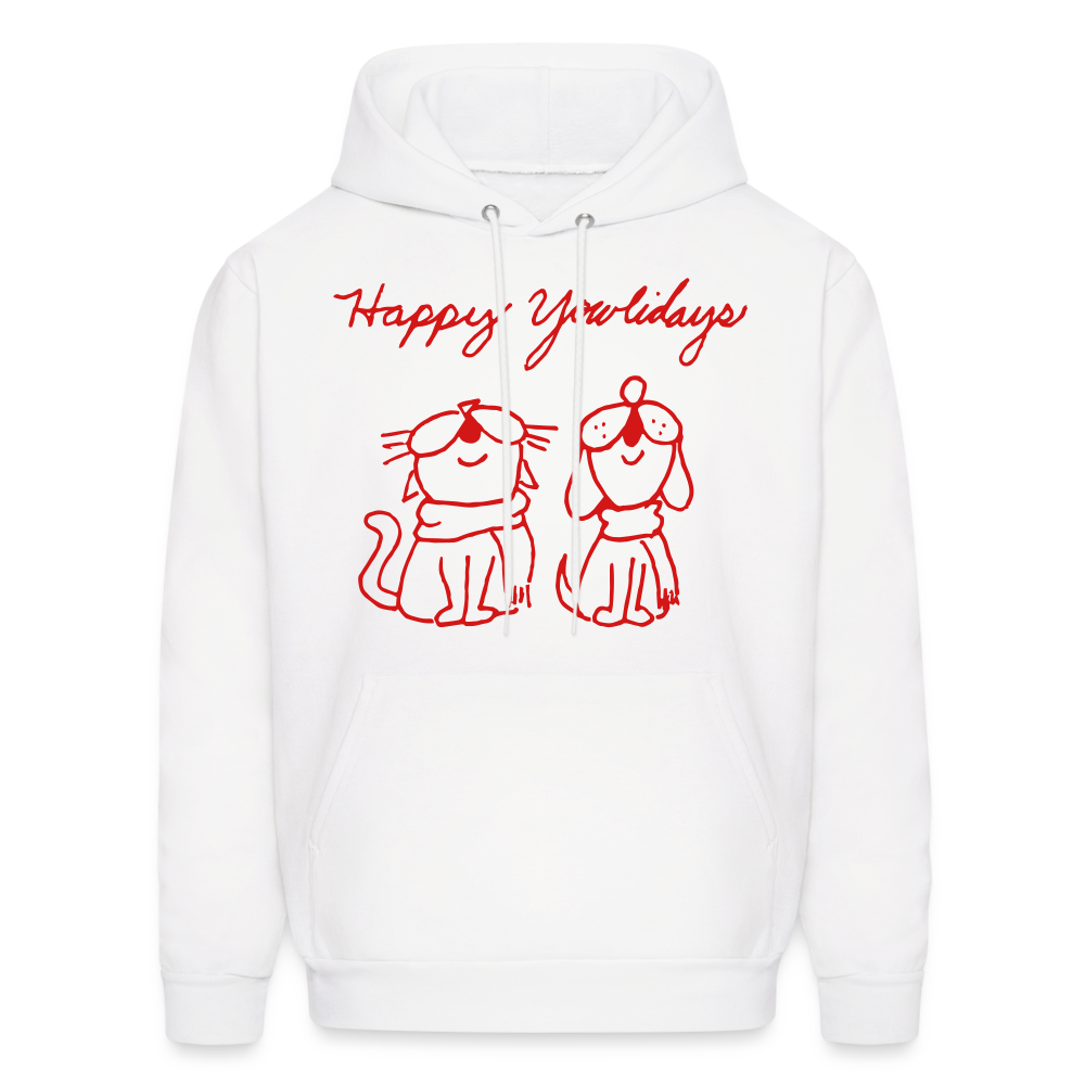 
                  
                    Happy Yowlidays Classic Hoodie - white
                  
                