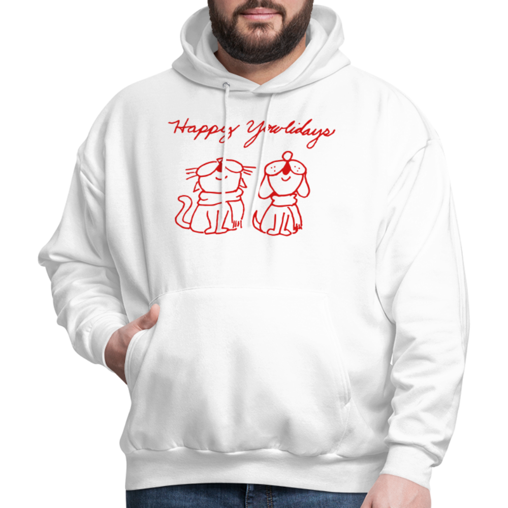 
                  
                    Happy Yowlidays Classic Hoodie - white
                  
                