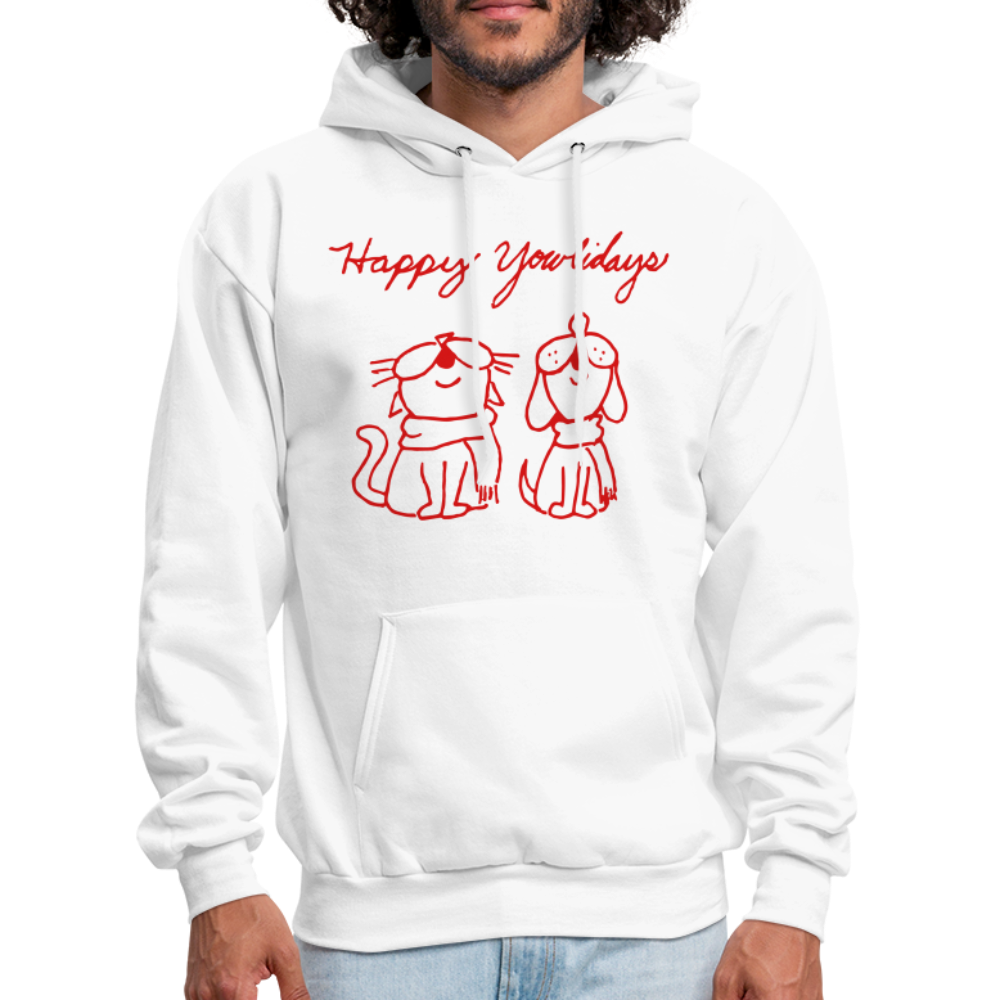 
                  
                    Happy Yowlidays Classic Hoodie - white
                  
                