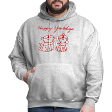Load image into Gallery viewer, Happy Yowlidays Classic Hoodie - heather gray
