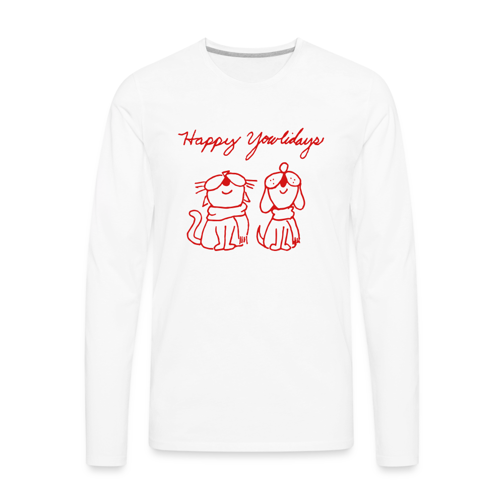 
                  
                    Happy Yowlidays Classic Premium Long Sleeve T-Shirt - white
                  
                