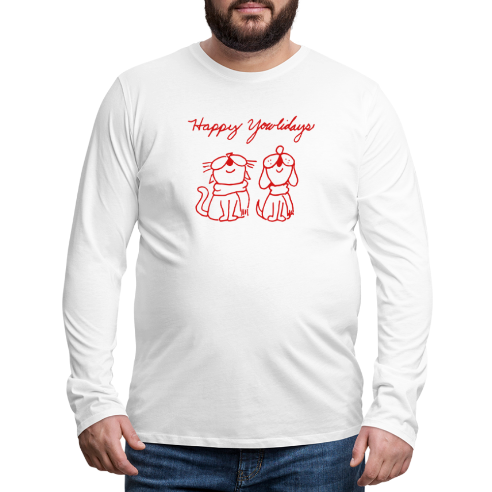 
                  
                    Happy Yowlidays Classic Premium Long Sleeve T-Shirt - white
                  
                