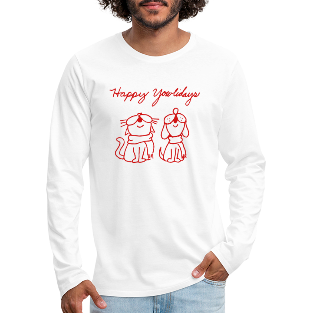 
                  
                    Happy Yowlidays Classic Premium Long Sleeve T-Shirt - white
                  
                