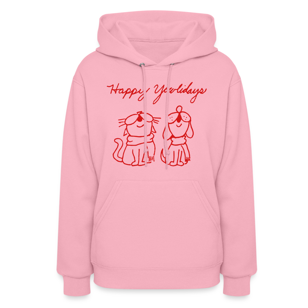 
                  
                    Happy Yowlidays Contoured Hoodie - classic pink
                  
                