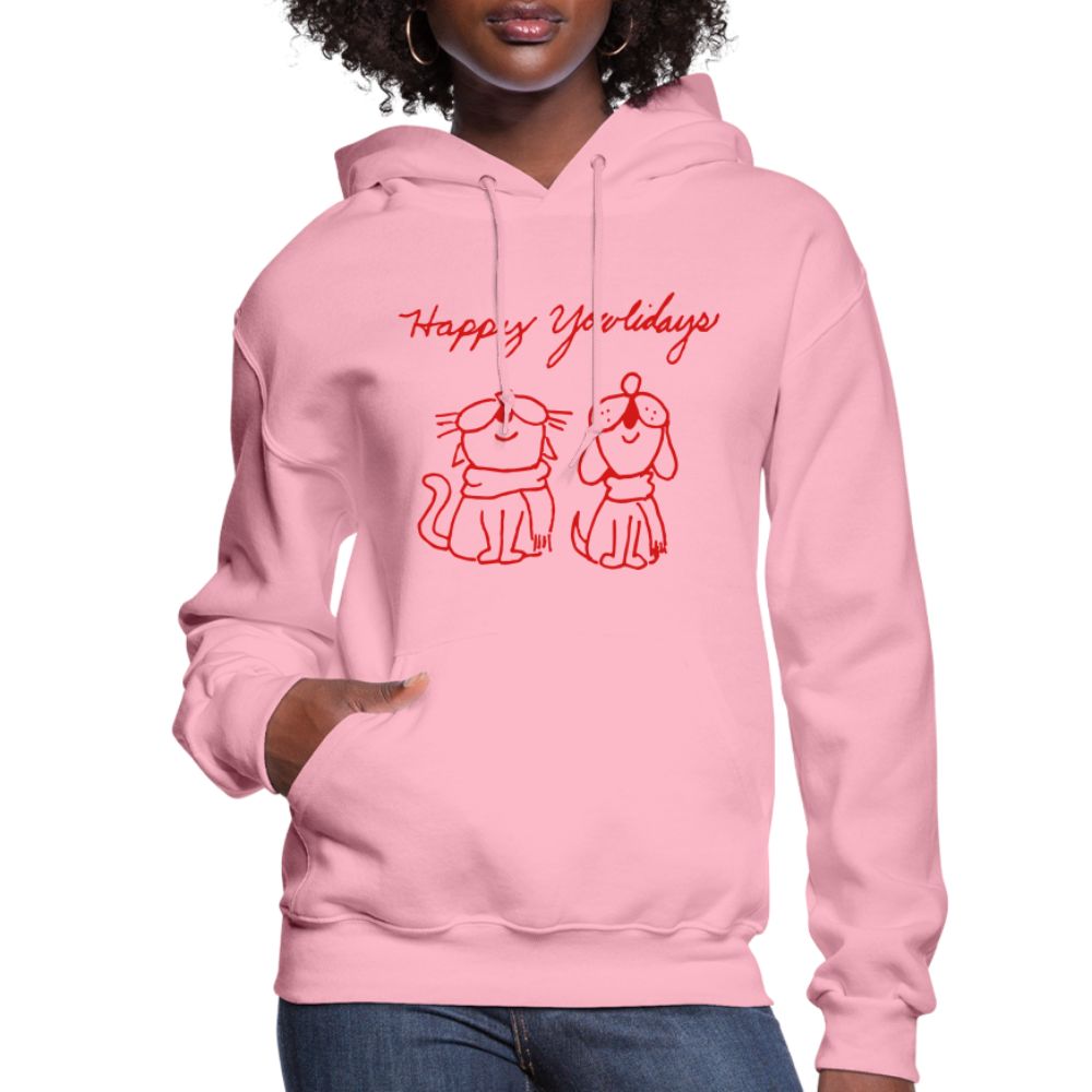 
                  
                    Happy Yowlidays Contoured Hoodie - classic pink
                  
                