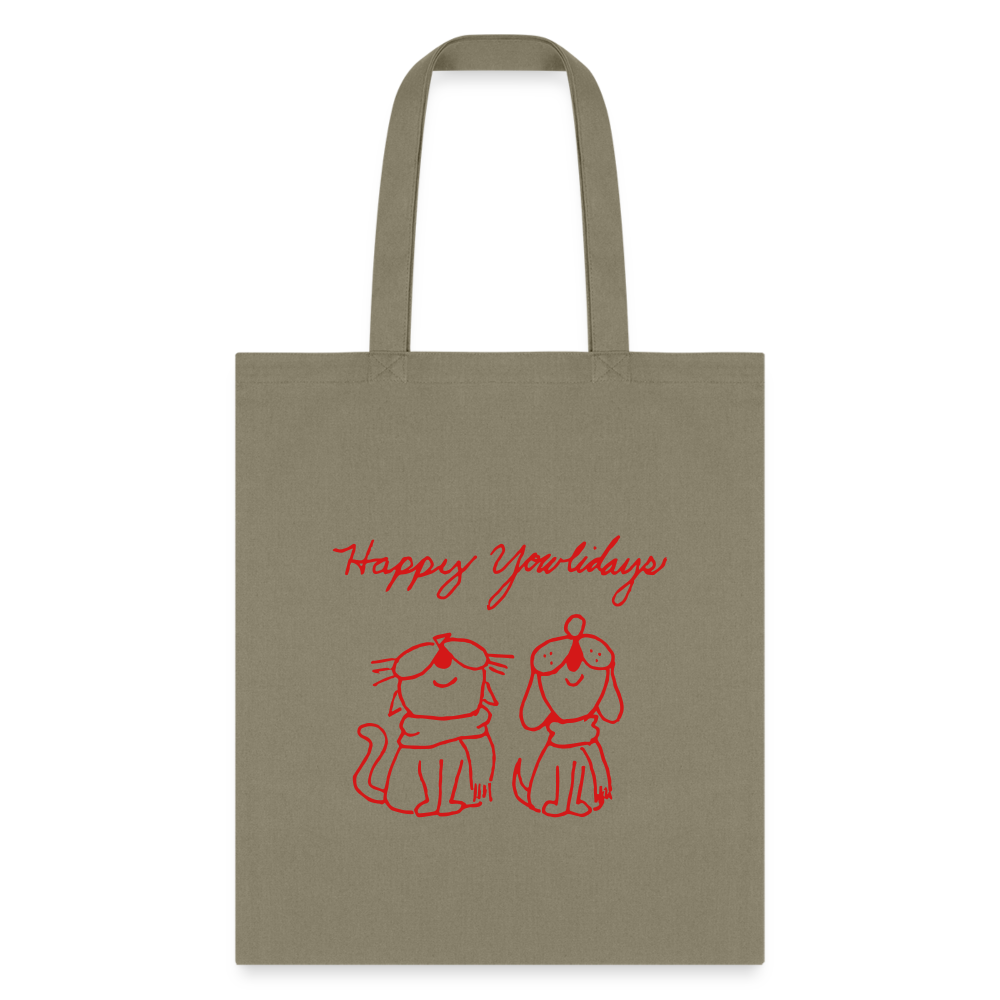 
                  
                    Happy Yowlidays Tote Bag - khaki
                  
                