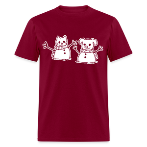 Snowfriends Classic T-Shirt - burgundy