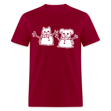 Load image into Gallery viewer, Snowfriends Classic T-Shirt - dark red