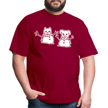 Load image into Gallery viewer, Snowfriends Classic T-Shirt - dark red