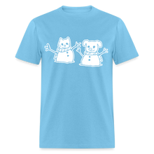 Load image into Gallery viewer, Snowfriends Classic T-Shirt - aquatic blue