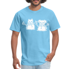 Load image into Gallery viewer, Snowfriends Classic T-Shirt - aquatic blue