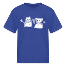 Load image into Gallery viewer, Snowfriends Kids&#39; T-Shirt - royal blue