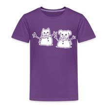 Load image into Gallery viewer, Snowfriends Toddler Premium T-Shirt - purple