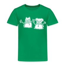 Load image into Gallery viewer, Snowfriends Toddler Premium T-Shirt - kelly green