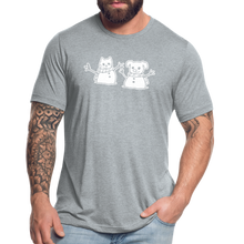 Load image into Gallery viewer, Snowfriends Tri-Blend T-Shirt - heather grey