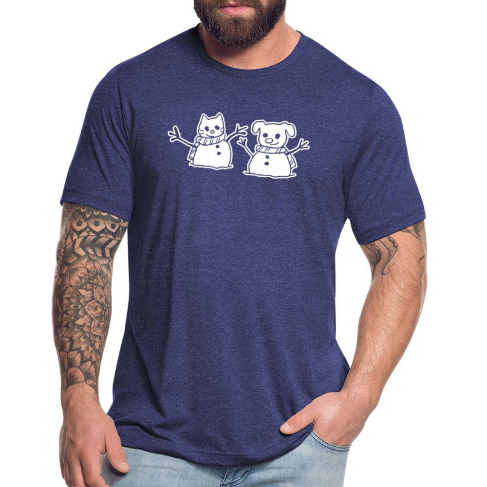 
                  
                    Snowfriends Tri-Blend T-Shirt - heather indigo
                  
                