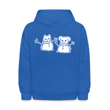 Load image into Gallery viewer, Snowfriends Kids&#39; Hoodie - royal blue