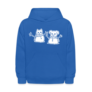 Snowfriends Kids' Hoodie - royal blue