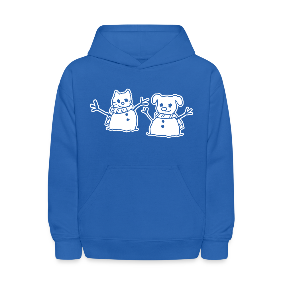 Snowfriends Kids' Hoodie - royal blue