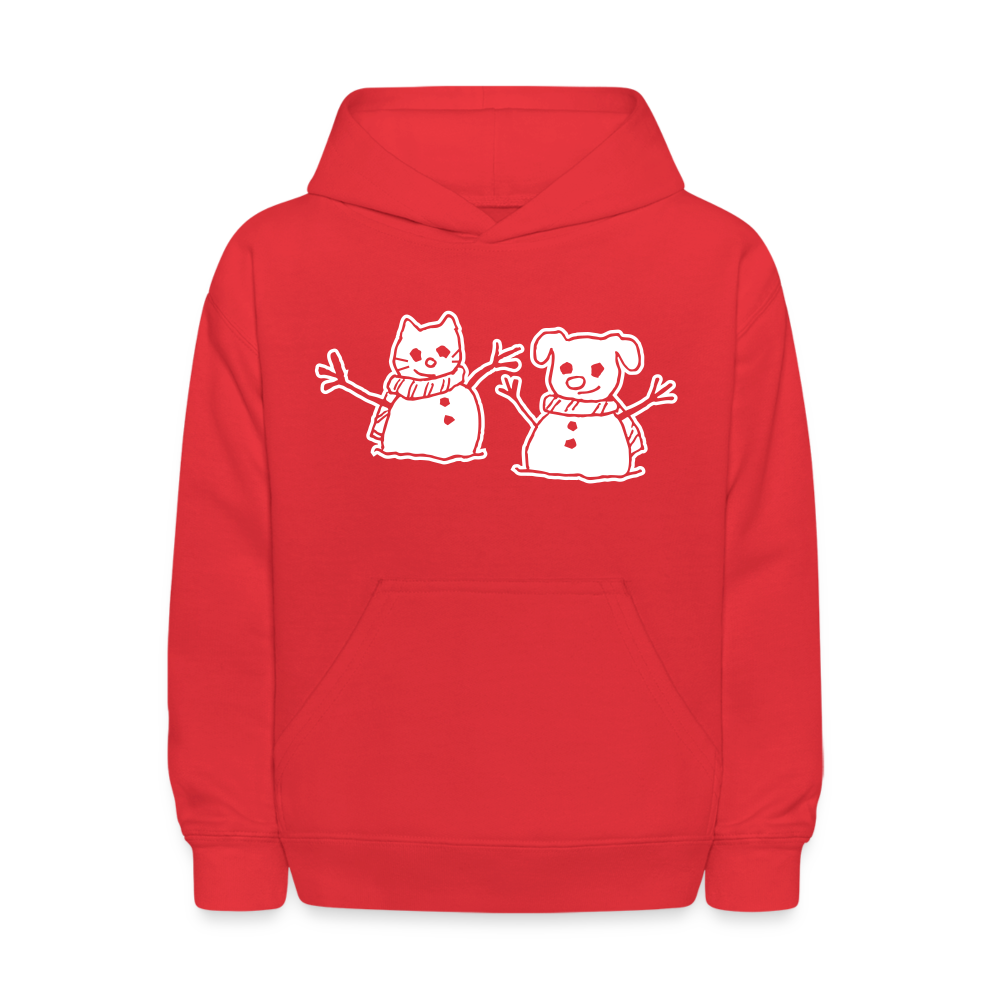 
                  
                    Snowfriends Kids' Hoodie - red
                  
                