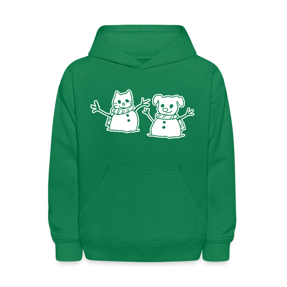 
                  
                    Snowfriends Kids' Hoodie - kelly green
                  
                