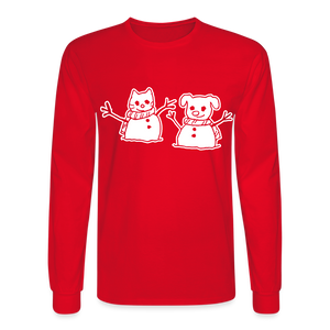 Snowfriends Classic Long Sleeve T-Shirt - red