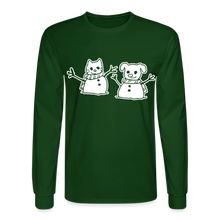 Load image into Gallery viewer, Snowfriends Classic Long Sleeve T-Shirt - forest green