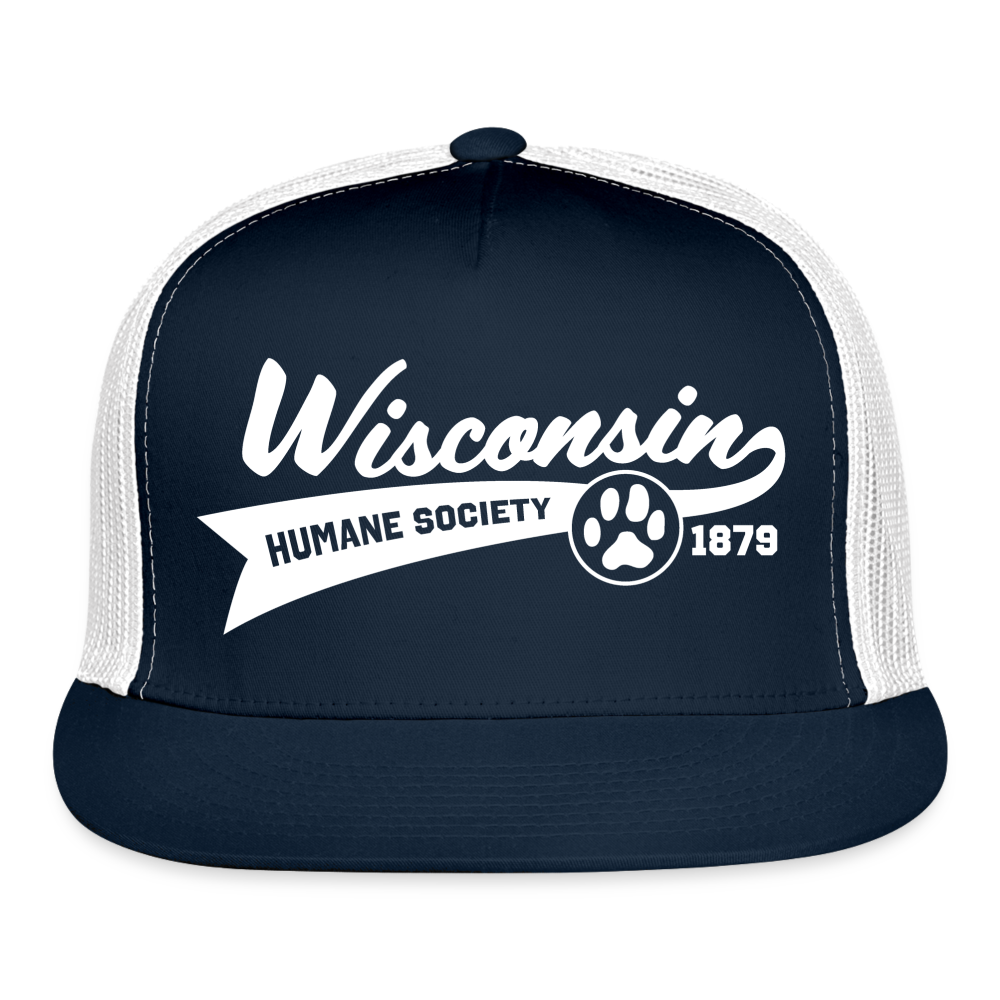 
                  
                    WHS Baseball Logo Trucker Cap - navy/white
                  
                